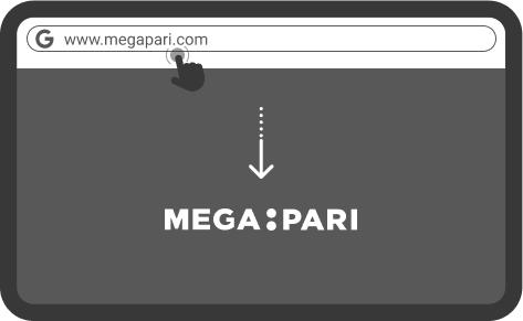 Megapari এর অফিসিয়াল ওয়েবসাইট খুলুন